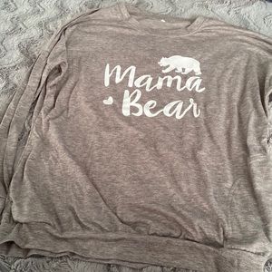 Mama bear lightweight sweatshirt